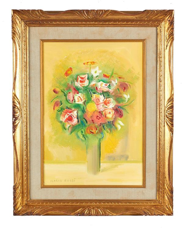 Ilario Rossi -  "Vaso di fiori"