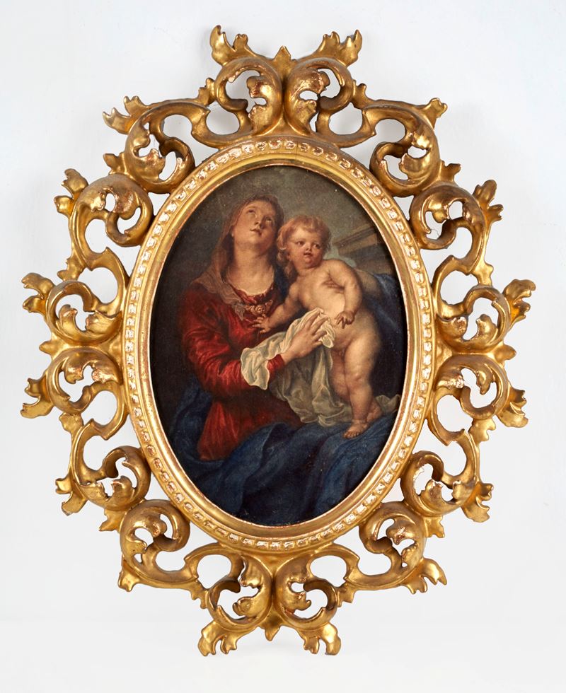 Cornice ovale  (XIX secolo)  - Asta Antiquariato - Fidelis Auctions