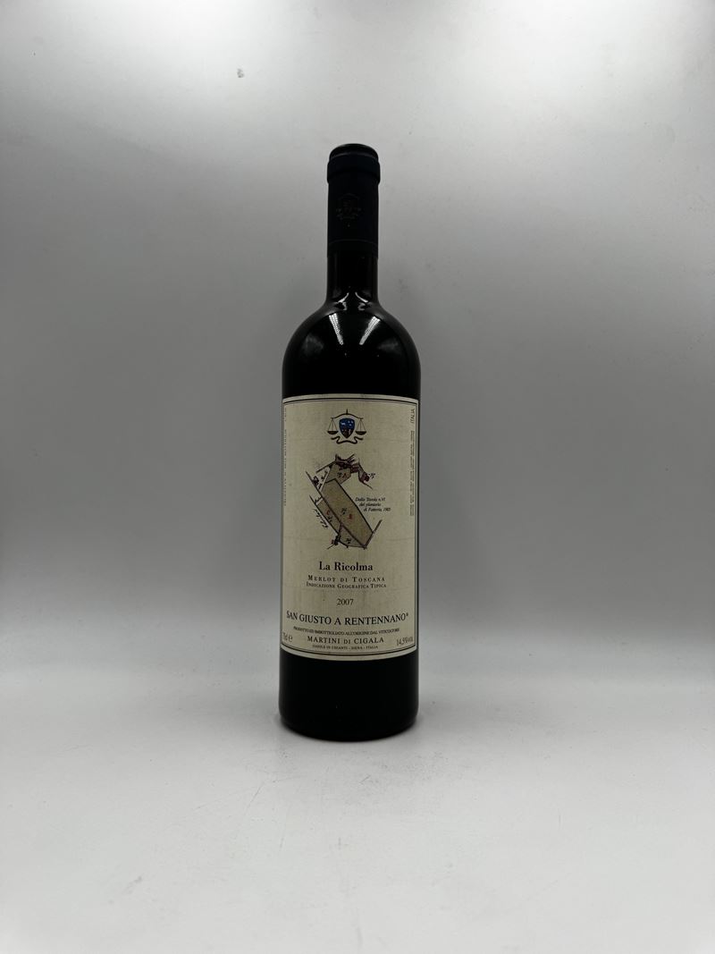 San Giusto a Rentennano La Ricolma 2007  (2007)  - Toscana IGT - Asta Vini Iconici e Champagne Storici - Fidelis Auctions