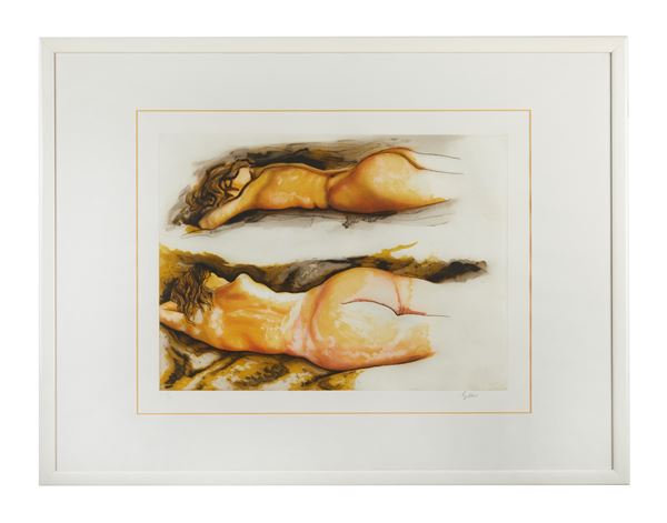 Renato Guttuso - “Donne distese”