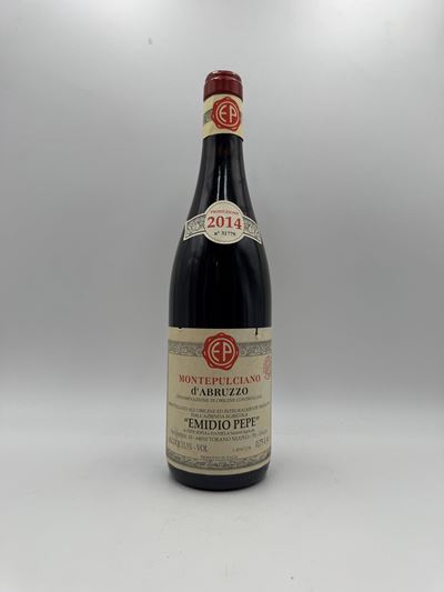 Emidio Pepe, Montepulciano d'Abruzzo 2014, bottiglia da 75 cl, numerata 31779
