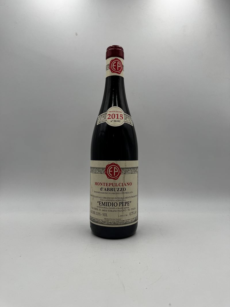 Emidio Pepe Montepulciano d'Abruzzo 2015  (2015)  - Asta Vini Iconici e Champagne Storici - Fidelis Auctions