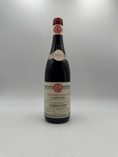 Emidio Pepe, Montepulciano d'Abruzzo 2015, Bottiglia Numerata 07735