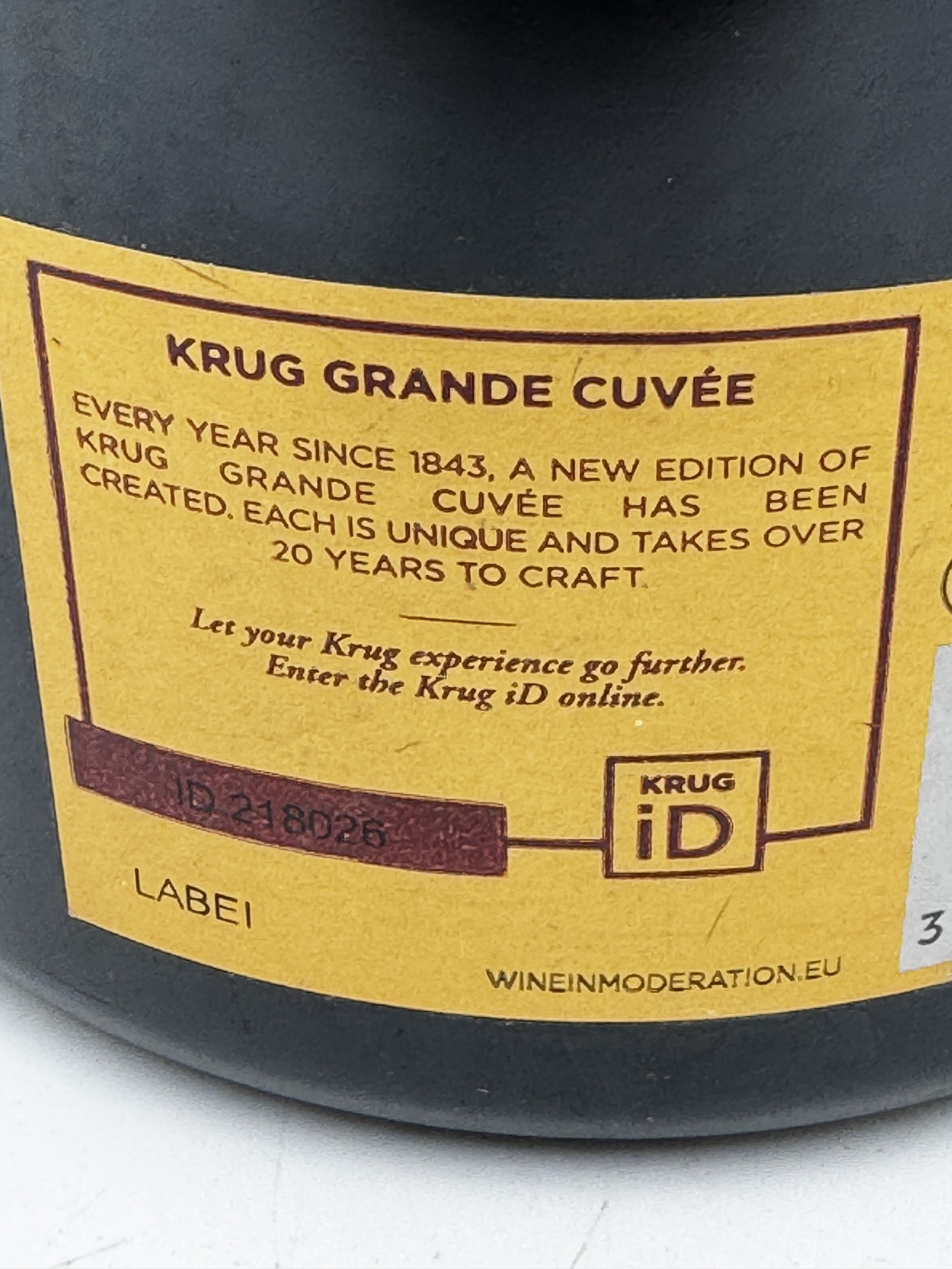 Krug Curvee 166 th Magnum