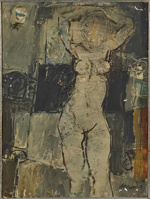 Alberto Abbati - “Nudo femminile”