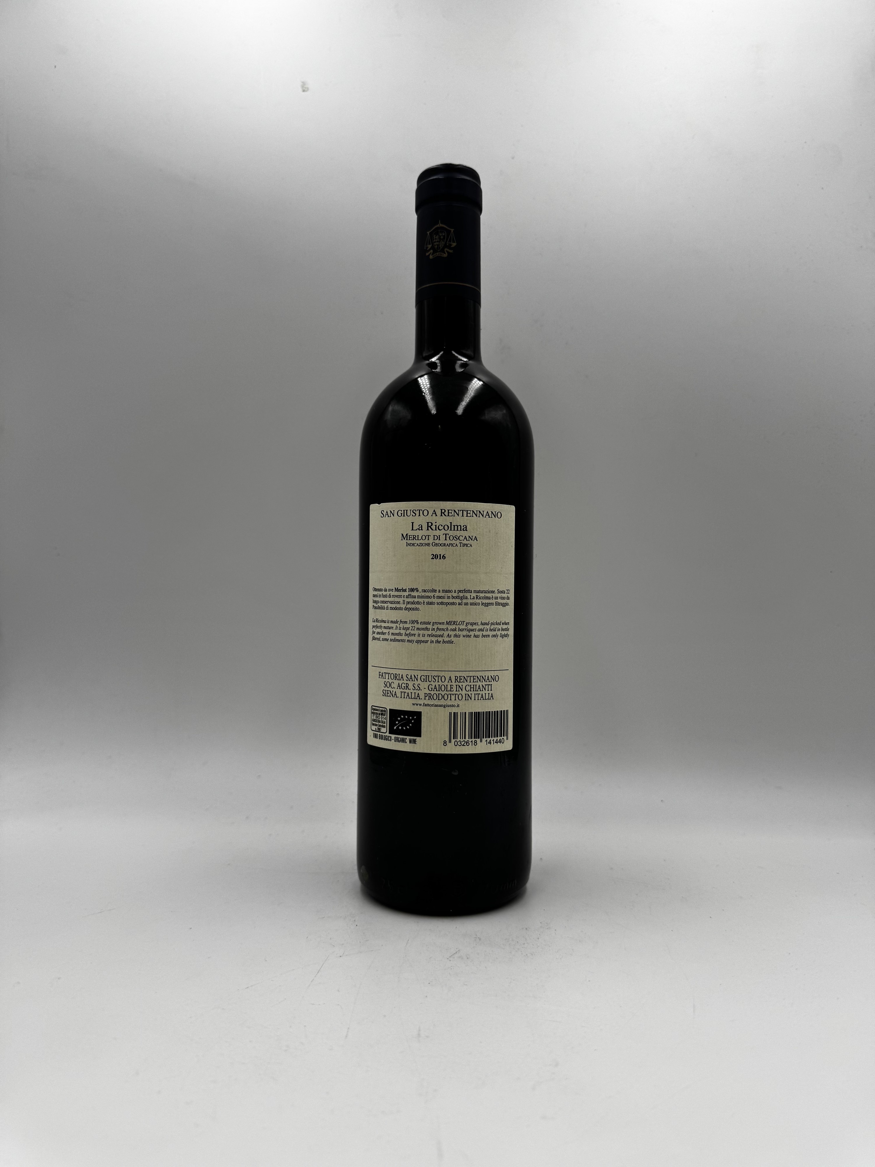 San Giusto A Rentennano La Ricolma 2016