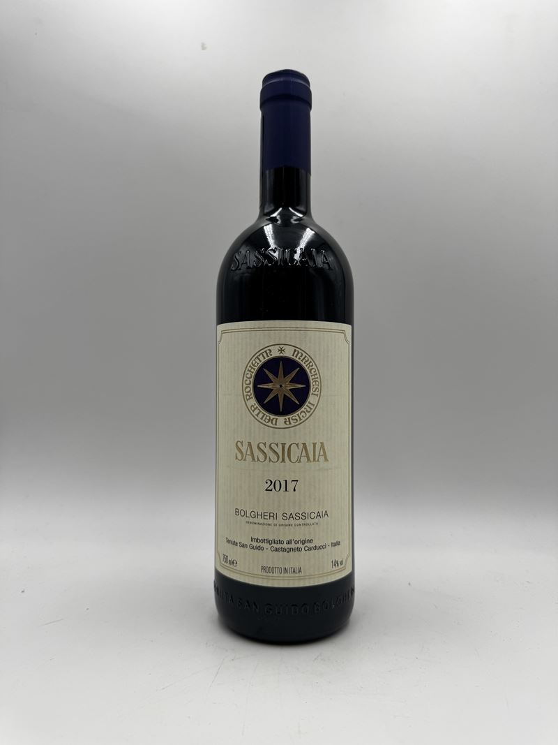 Tenuta San Guido : Tenuta San Guido Sassicaia 2017  (2017)  - Toscana IGT - Asta Vini Iconici e Champagne Storici - Fidelis Auctions