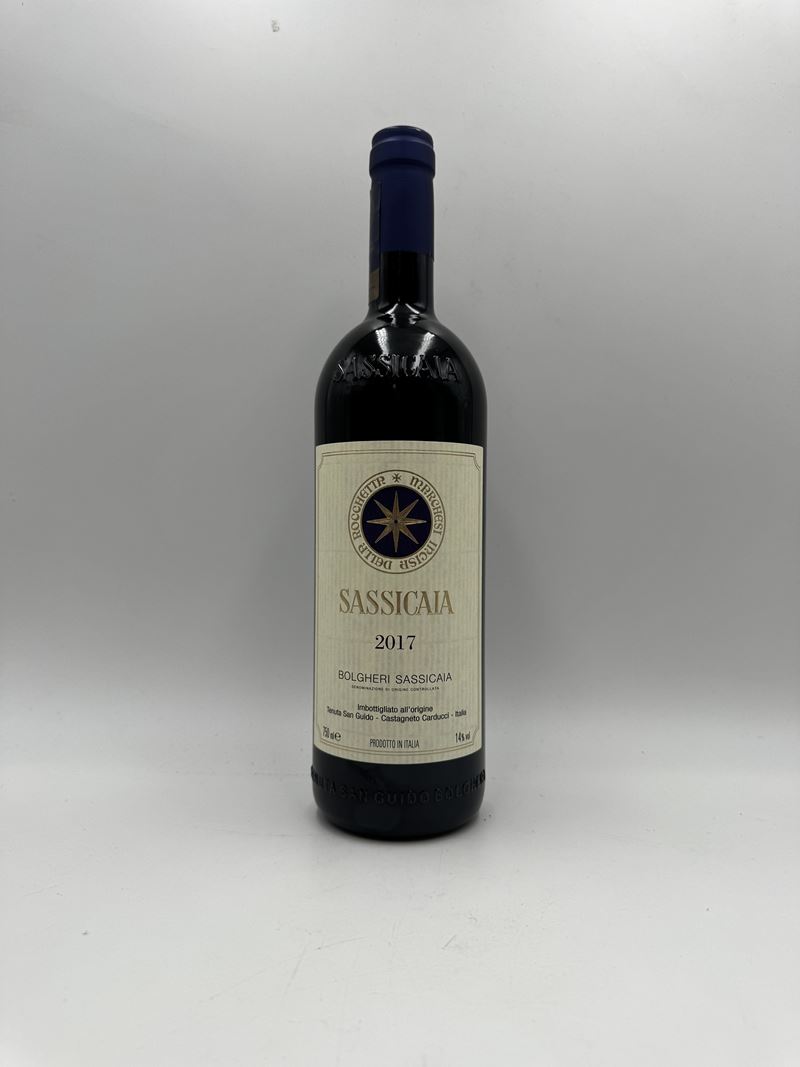 Tenuta San Guido : Tenuta San Guido Sassicaia 2017  (2017)  - Toscana IGT - Asta Vini Iconici e Champagne Storici - Fidelis Auctions