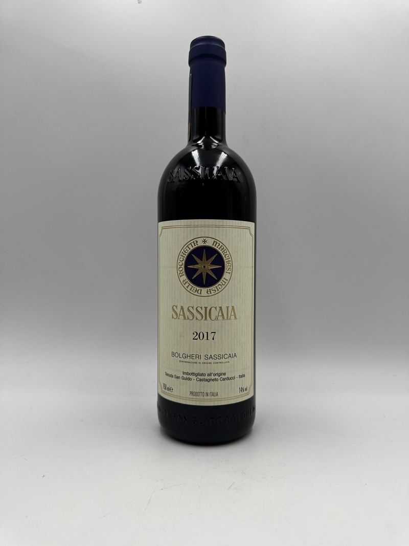 Tenuta San Guido : Tenuta San Guido Sassicaia 2017  (2017)  - Toscana IGT - Asta Vini Iconici e Champagne Storici - Fidelis Auctions