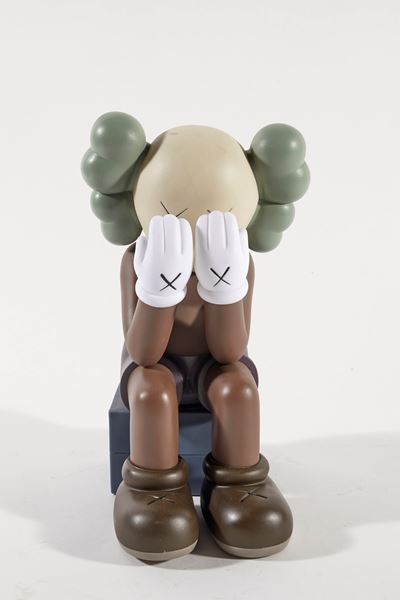 Companion (Passing Through), scultura in vinile verniciato 2007
