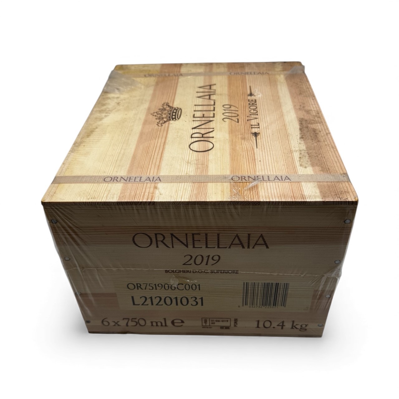 Tenuta dell'Ornellaia Bolgheri Ornellaia 2019 Cassa Legno 6 Bottiglie