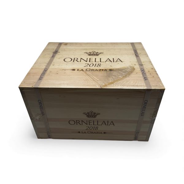 Ornellaia - Tenuta dell'Ornellaia Bolgheri Ornellaia 2018 Cassa Legno 6 Bottiglie