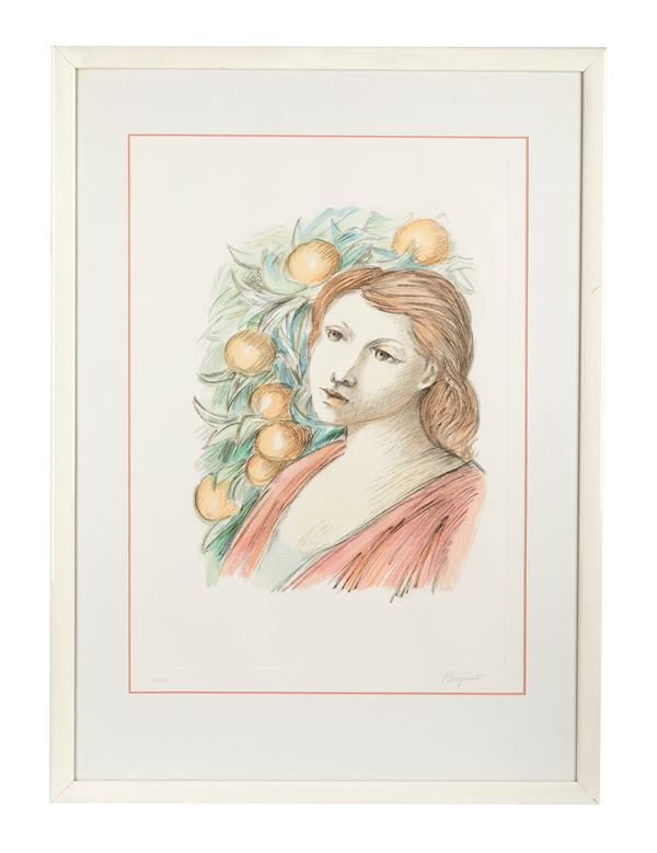 Domenico Purificato - “Donna con limoni”
