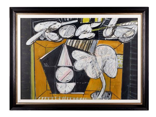 Concetto Pozzati - "Composizione"