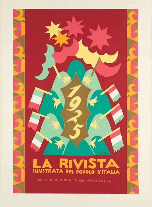 Fortunato Depero - "La rivista illustrata del popolo d'Italia"