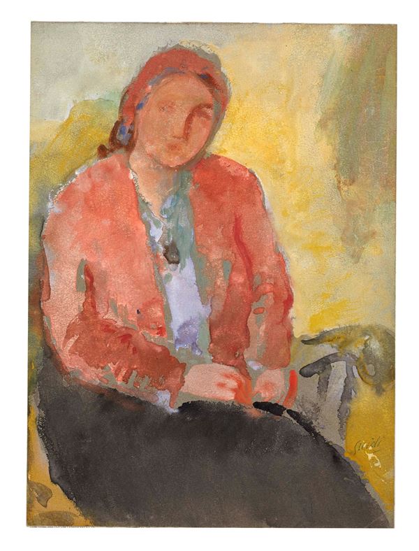 Virgilio Guidi - "Ritratto"