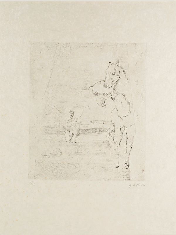 Giorgio De Chirico - “Il ritorno del guerriero”