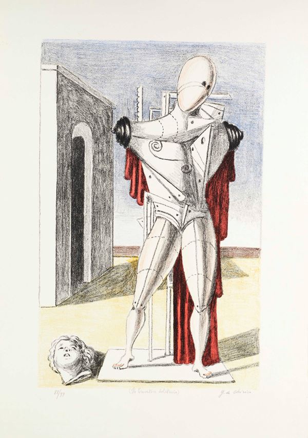 Giorgio De Chirico - “Il trovatore solitario”,