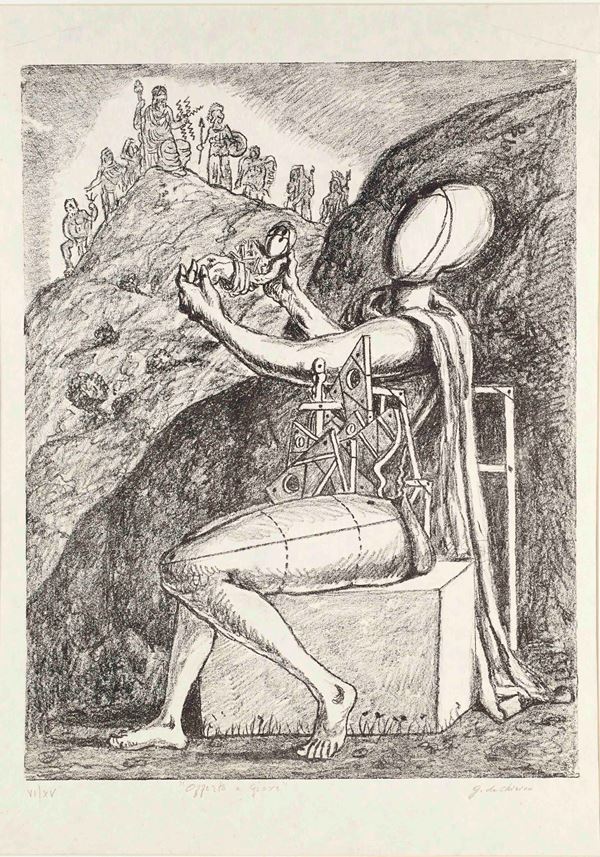 Giorgio De Chirico - “Offerta a Giove”