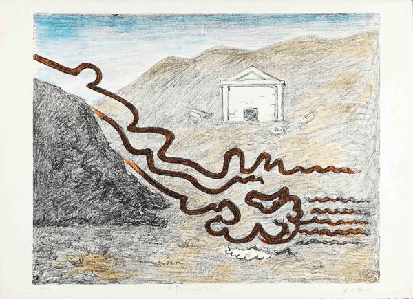 Giorgio De Chirico - “Il fiume misterioso”