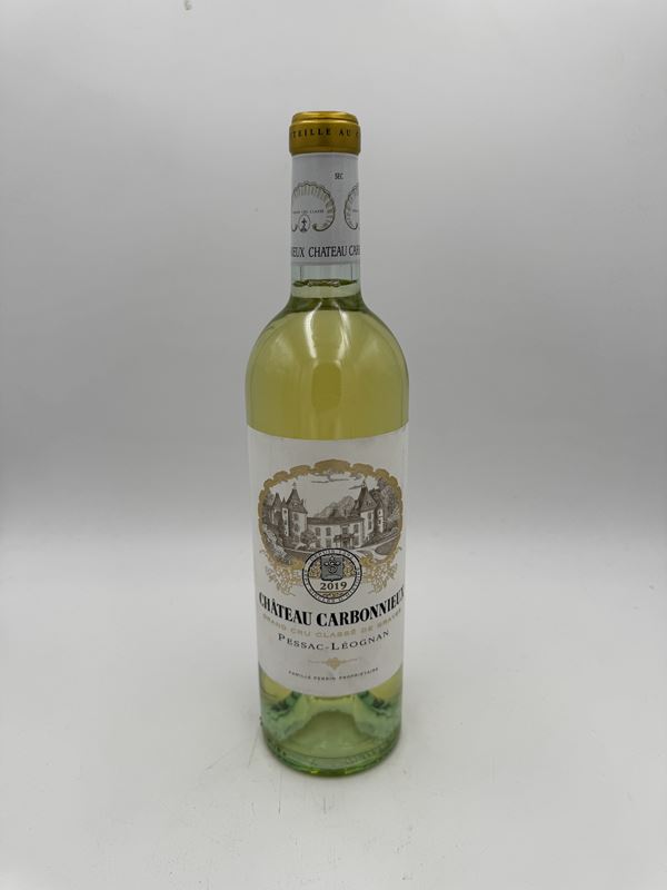 Chateau Carbonnieux Grand Cru Classe de graves Pessac Leognan 2019