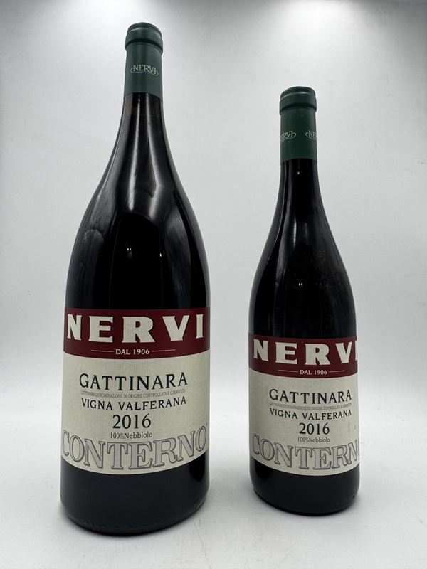 Nervi Conterno Gattinara Vigna Val Ferrana 2016 1 Magnum e 1 Bottiglia