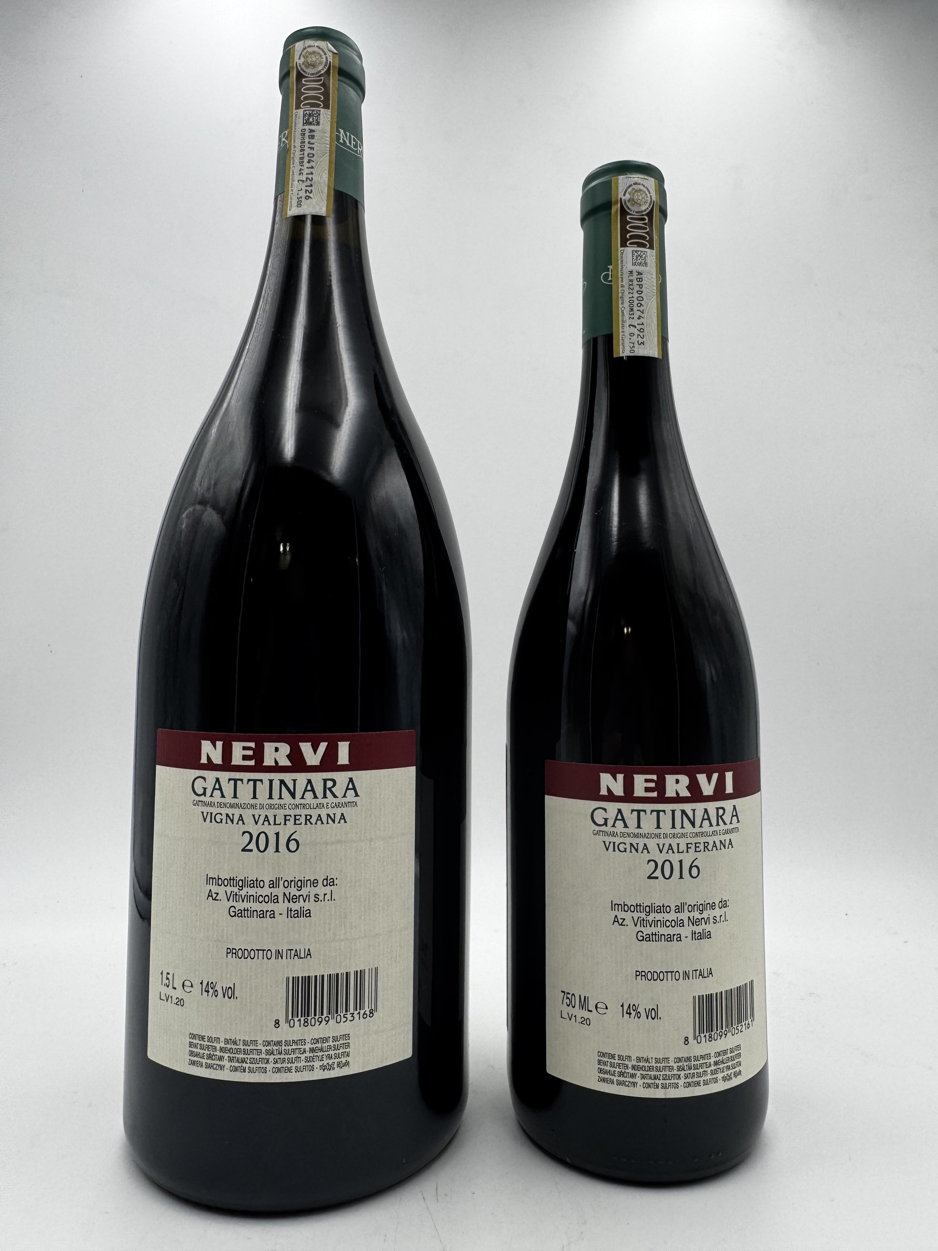 Nervi Conterno Gattinara Vigna Val Ferrana 2016 1 Magnum e 1 Bottiglia