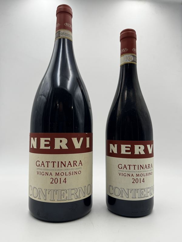 Nervi Conterno Gattinara Vigna Molsino 2014 1 Magnum e 1 Bottiglia