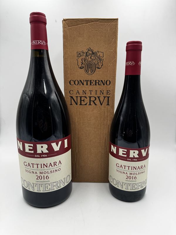 Nervi Conterno Gattinara Vigna Molsino 2016 1 Magnum e 1 Bottiglia