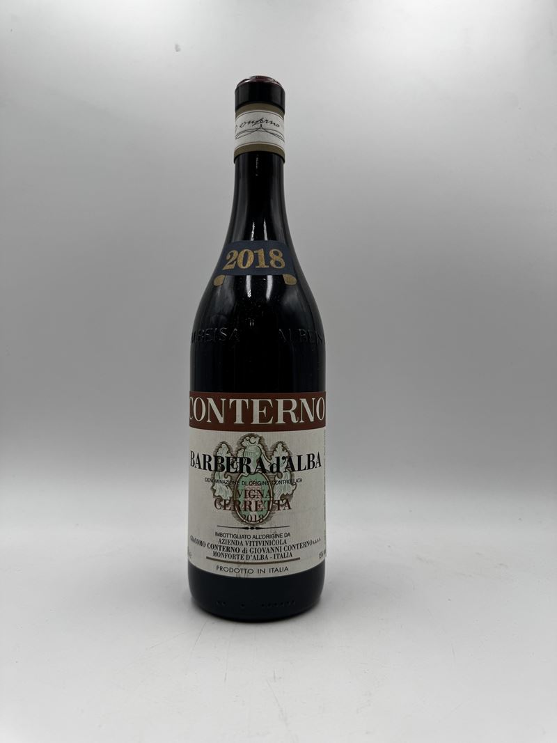Giacomo Conterno Barbera d'Alba Vigna Cerretta 2018  (2018)  - Barbera d'Alba DOC - Asta Vini Iconici e Champagne Storici - Fidelis Auctions