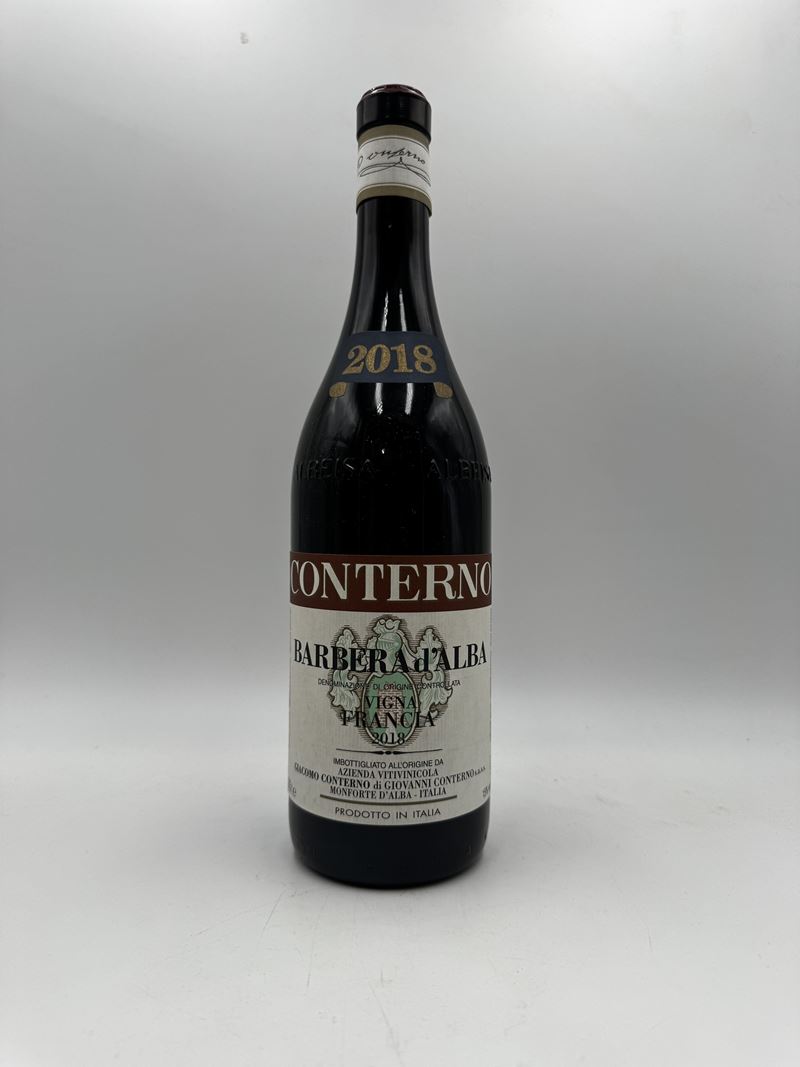 Giacomo Conterno Barbera d'Alba Vigna Francia 2018  (2018)  - Barbera d'Alba DOC - Asta Vini Iconici e Champagne Storici - Fidelis Auctions