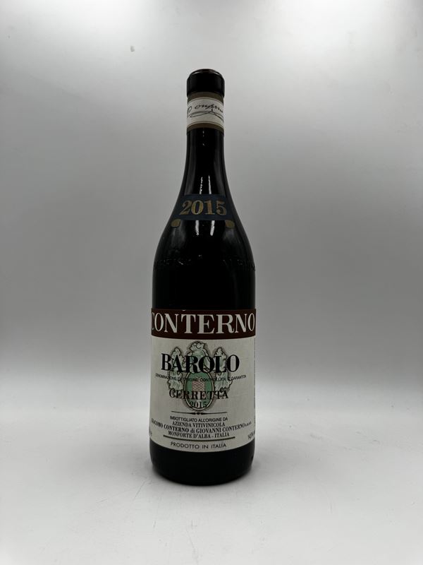 Giacomo Conterno Barolo Vigna Cerretta 2015