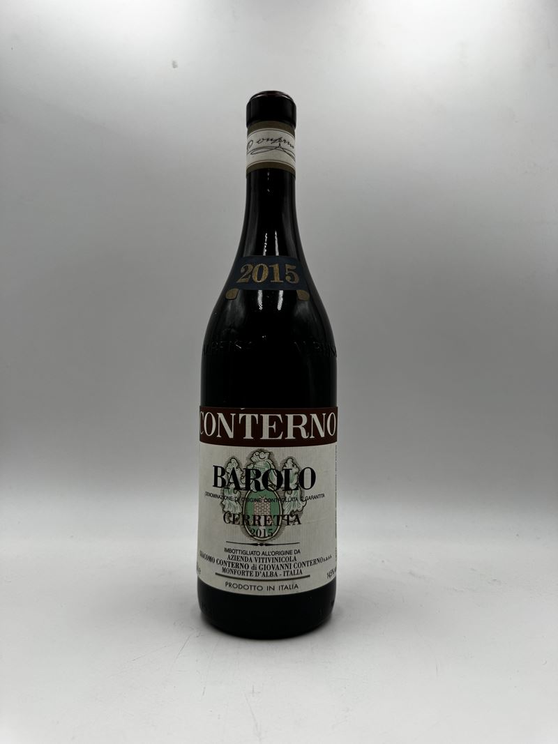 Giacomo Conterno Barolo Vigna Cerretta 2015  (2015)  - Barolo DOCG - Asta Vini Iconici e Champagne Storici - Fidelis Auctions