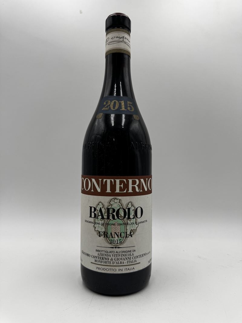 Giacomo Conterno Barolo Francia 2015  (2015)  - Barolo DOCG - Asta Vini Iconici e Champagne Storici - Fidelis Auctions