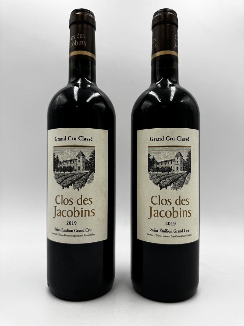 Clos des Jacobins Grand Cru Classe 2019  (2019)  - Asta Vini Iconici e Champagne Storici - Fidelis Auctions