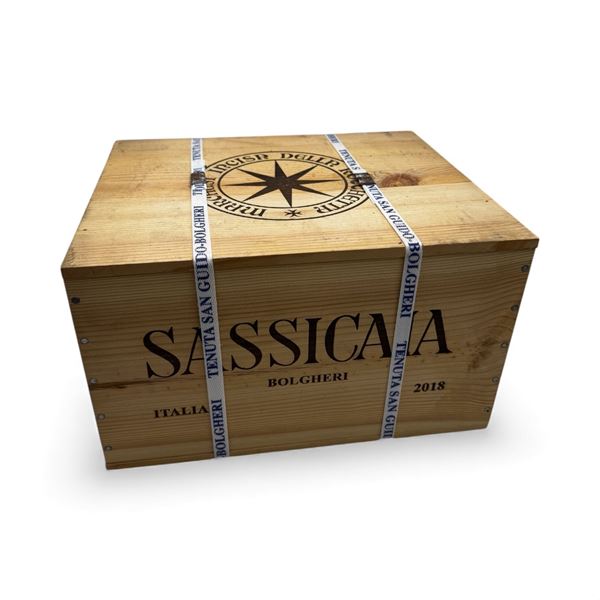 Tenuta San Guido - Tenuta San Guido Bolgheri Sassicaia 2018 OWC Sigillata