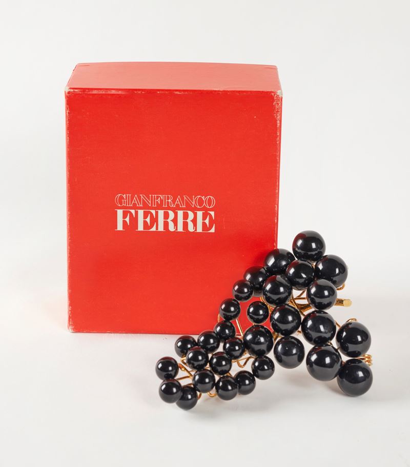 Gianfranco Ferre : Spilla  - Asta Fashion Vintage - Fidelis Auctions
