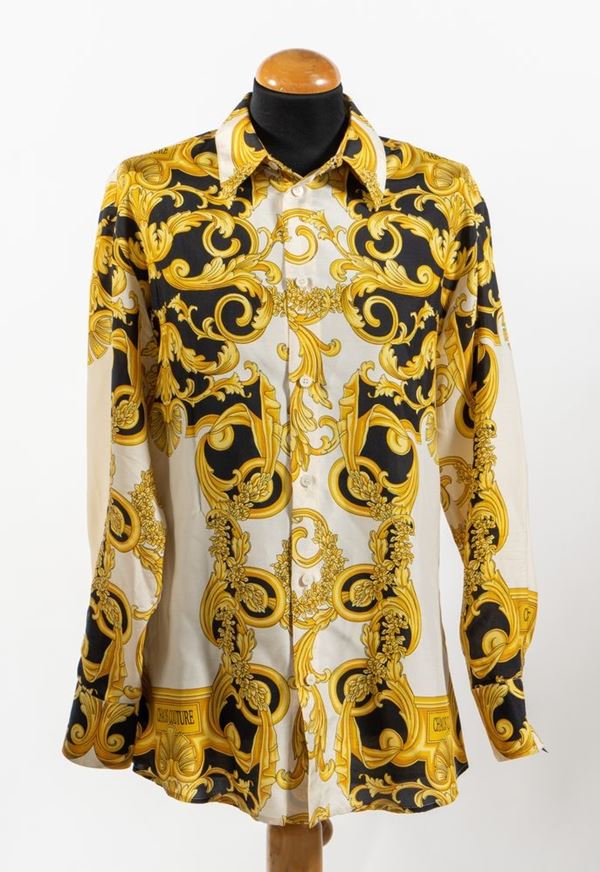 Gianni Versace - Camicia in seta "Chaos Couture"