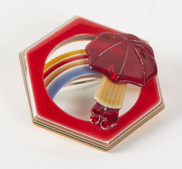 Lea Stein - Spilla Arcobaleno