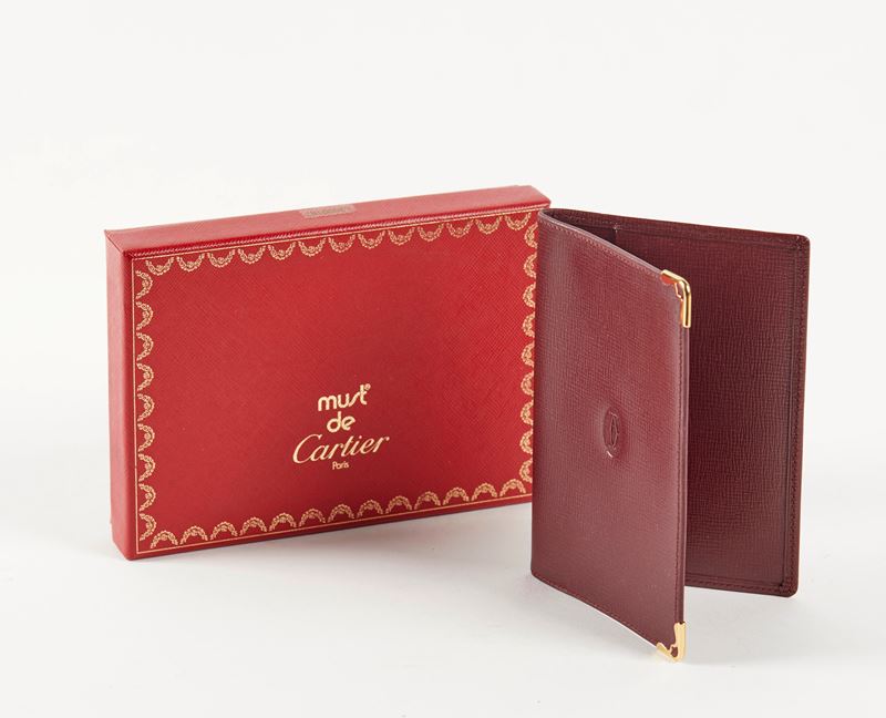 Cartier : Portafoglio  - Asta Fashion Vintage - Fidelis Auctions