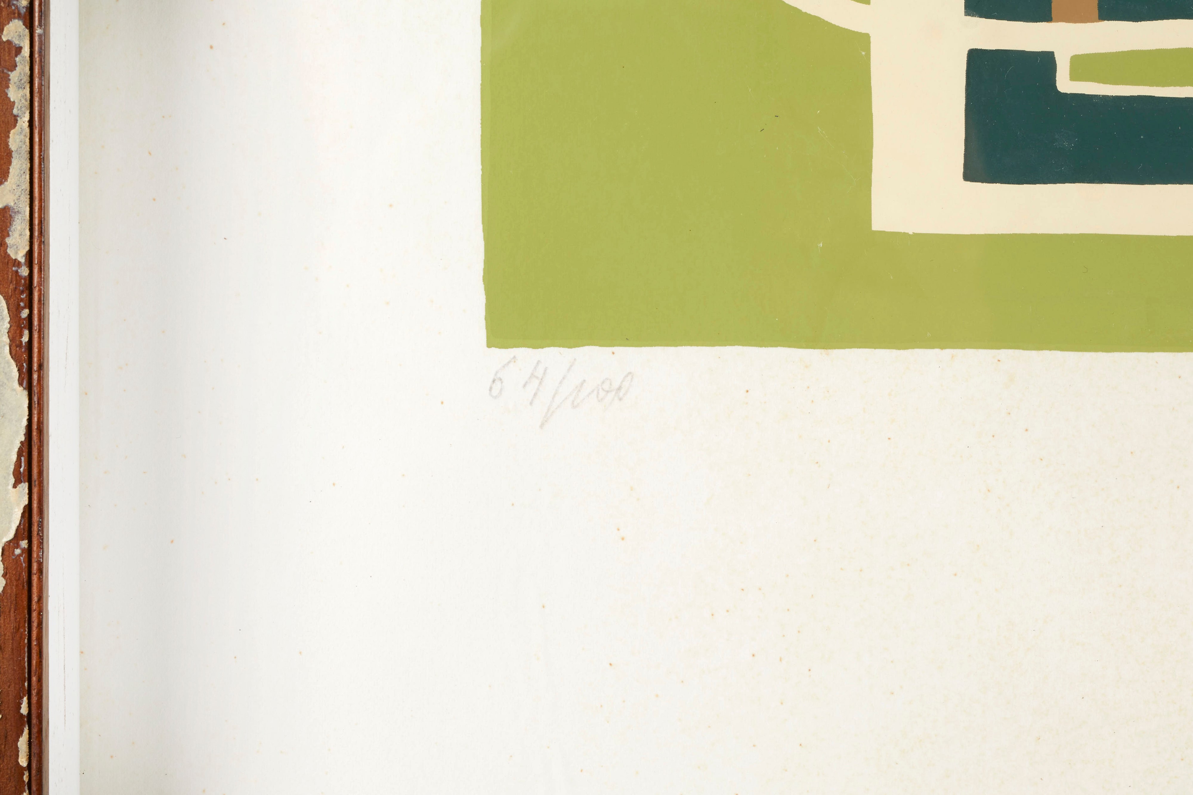 Mario Radice - Composizione - Litografia a colori su carta