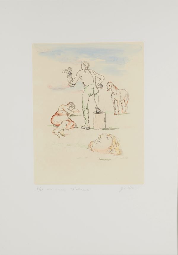 Giorgio De Chirico - Senza Titolo