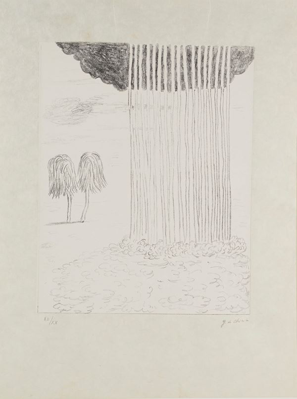 Giorgio De Chirico - Senza Titolo