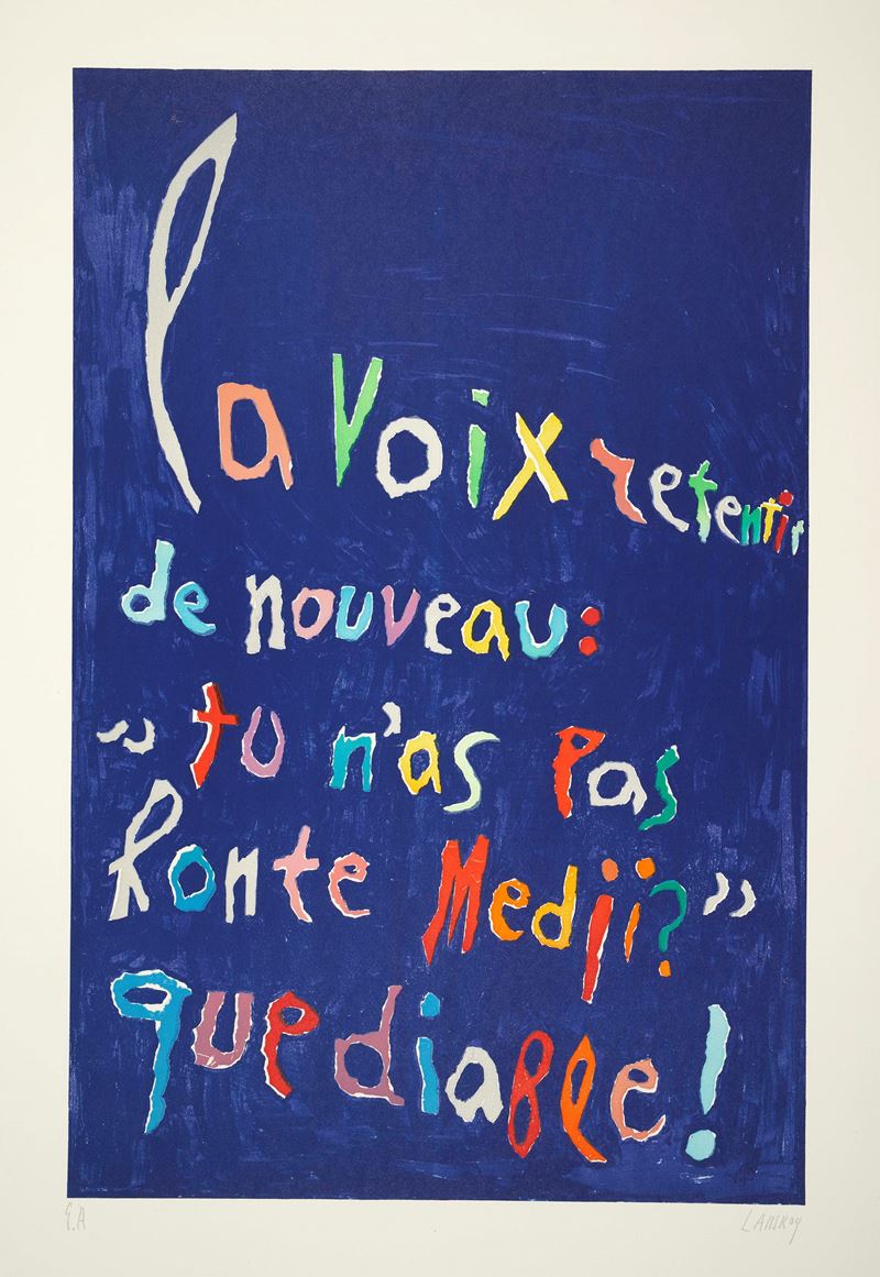 André Lanskoy : Senza Titolo  - Asta Grafiche e Dipinti del XX secolo - Fidelis Auctions