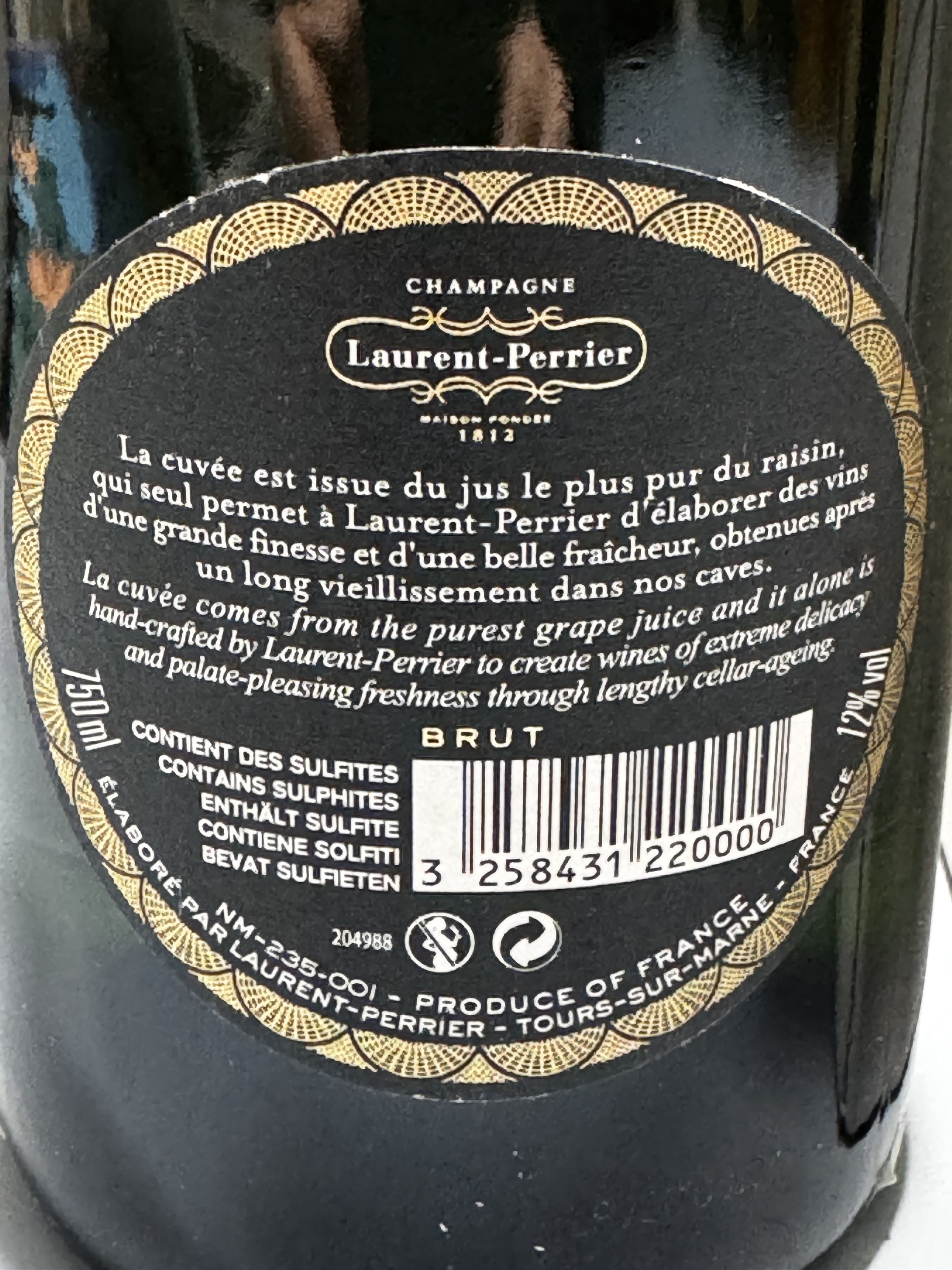 Champagne Laurent Perrier