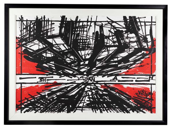 Vinicio Berti - "Grande immagine costruttiva in alto"