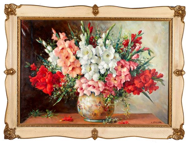 Alfio Paolo Graziani - "Gladioli multicolori"