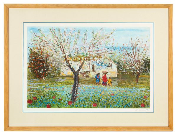 Michele Cascella - "Primavera alla Maiella"