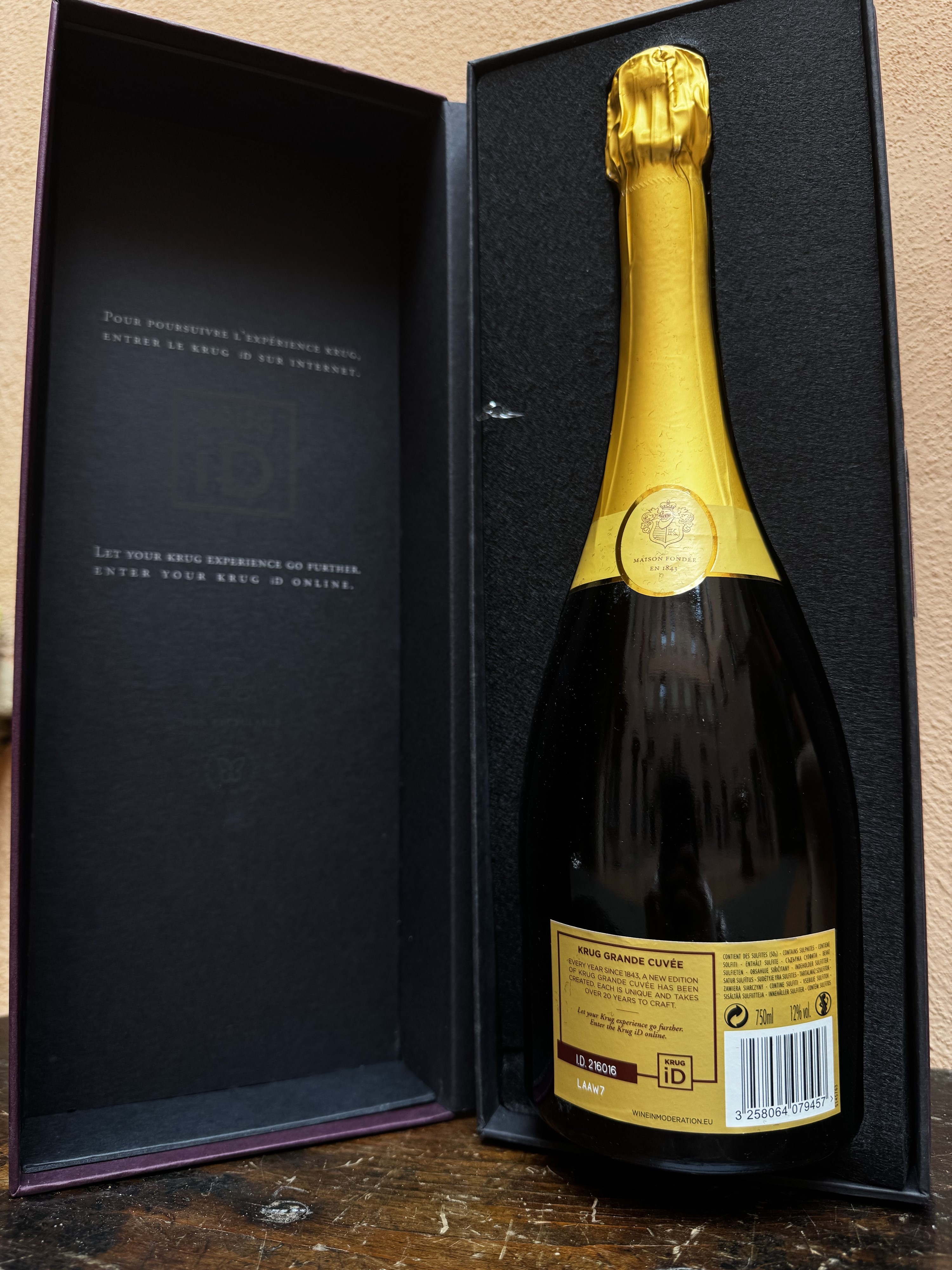 Champagne Krug Grande Cuvèe