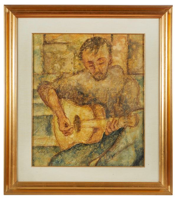 Italo Bortolotti - "Il suonatore di chitarra"